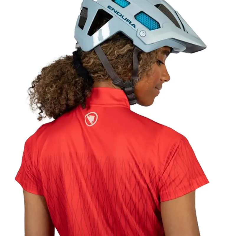 Endura Women's Hummvee Ray S/S Jersey Pomegranate-9